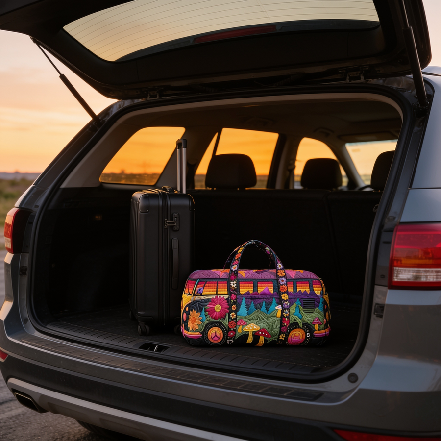 Wildvana | Quilted Travel Duffle Bag