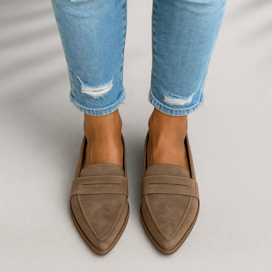 Rosa | Orthopedic Leather Moccasins