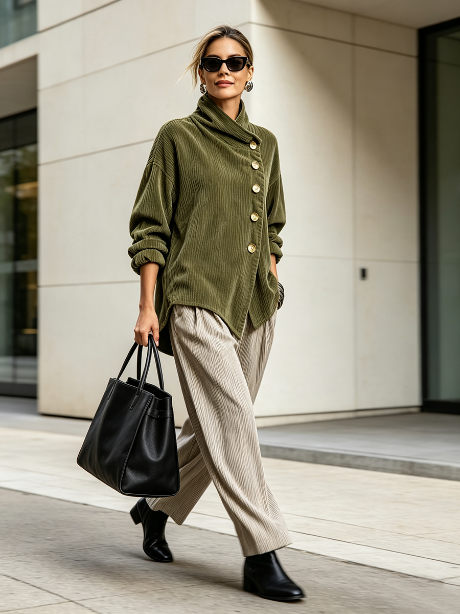 Capucine | Mock Neck Sweater