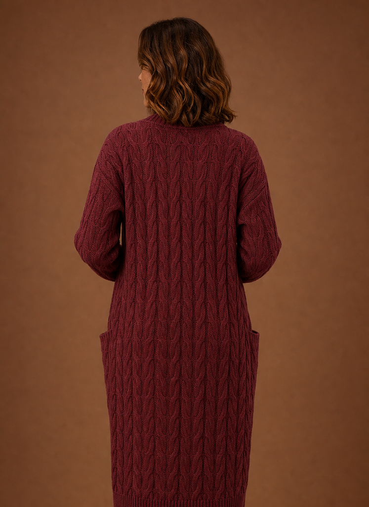 Areleon | Cable Knit Cardigan